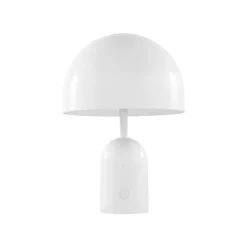 Tom Dixon Bell portable LED table lamp, white