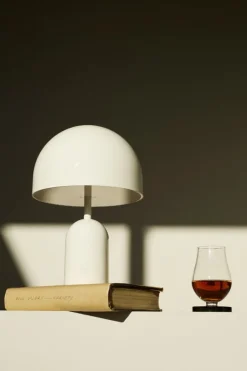 Tom Dixon Bell portable LED table lamp, white