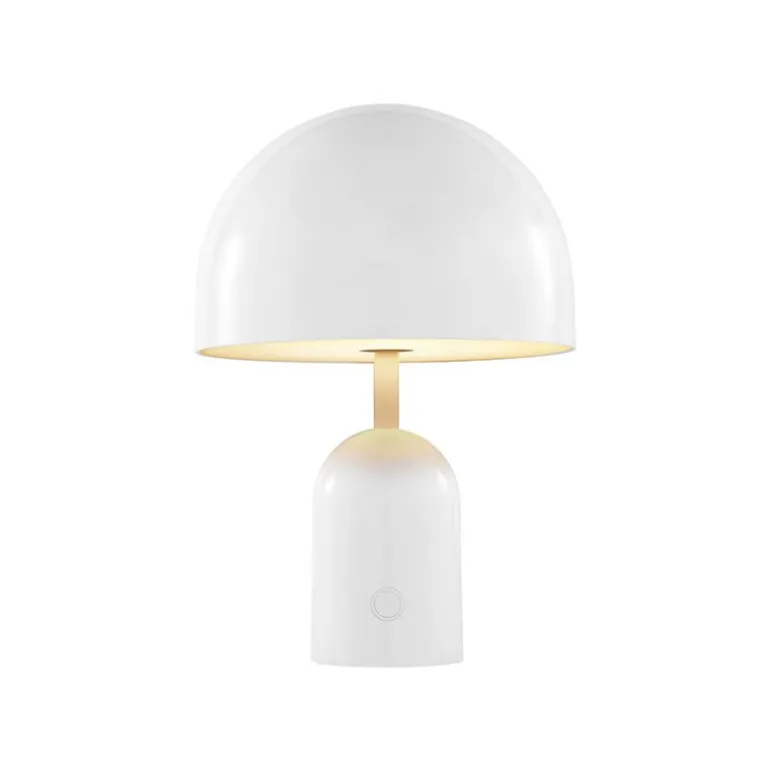 Tom Dixon Bell portable LED table lamp, white
