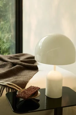 Tom Dixon Bell portable LED table lamp, white