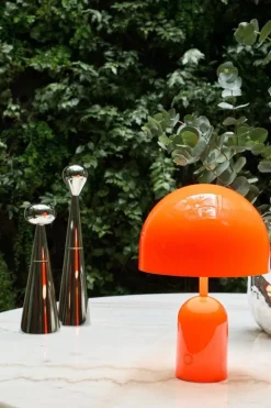 Tom Dixon Bell portable LED table lamp, fluoro