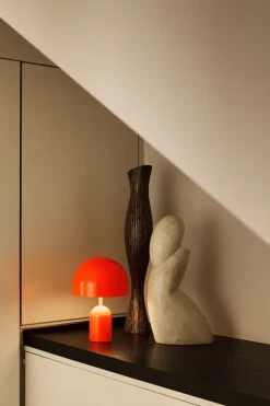 Tom Dixon Bell portable LED table lamp, fluoro