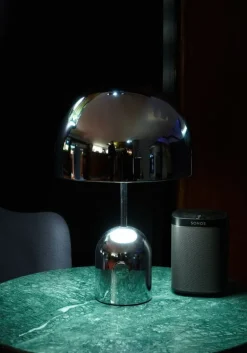 Tom Dixon Bell table lamp, LED, silver