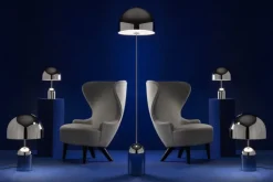 Tom Dixon Bell table lamp, LED, silver