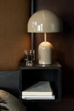 Tom Dixon Bell table lamp, LED, taupe