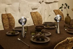 Tom Dixon Melt portable LED table lamp, silver