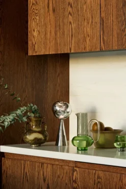 Tom Dixon Melt portable LED table lamp, silver