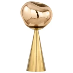 Tom Dixon Melt portable LED table lamp, gold