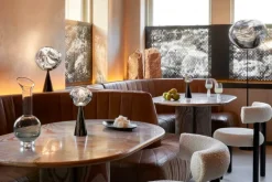 Tom Dixon Melt portable LED table lamp, black