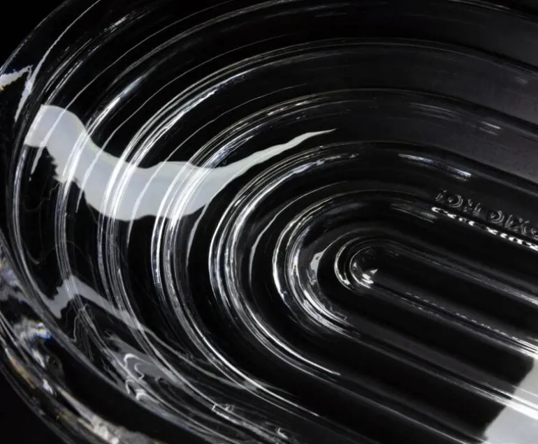 Tom Dixon Press bowl, large, clear