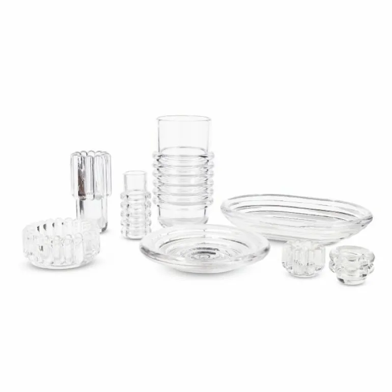 Tom Dixon Press bowl, large, clear