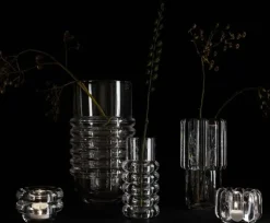 Tom Dixon Press Stem vase, clear