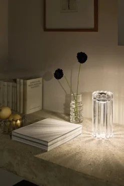 Tom Dixon Press Table LED lamp, clear