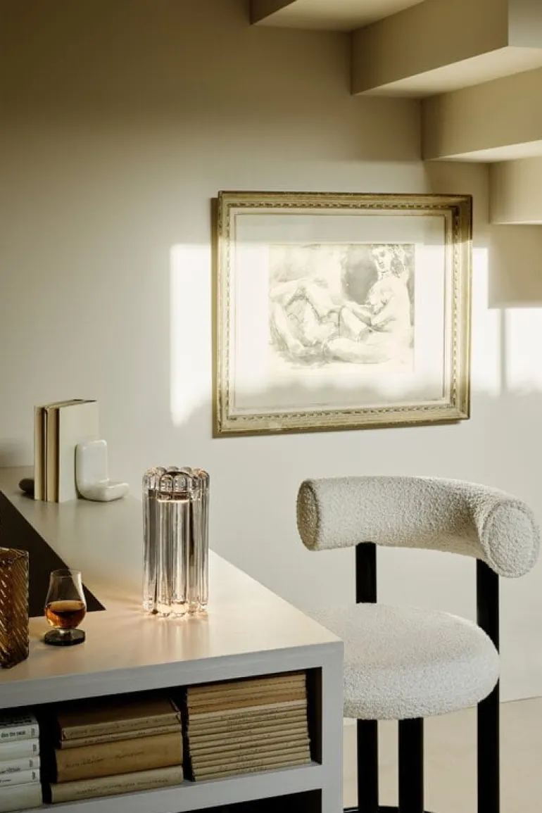 Tom Dixon Press Table LED lamp, clear