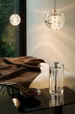 Tom Dixon Press Table LED lamp, clear