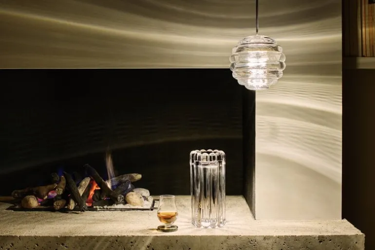 Tom Dixon Press Table LED lamp, clear