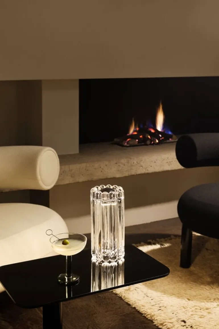 Tom Dixon Press Table LED lamp, clear