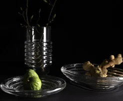 Tom Dixon Press vase, large, clear