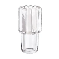 Tom Dixon Press vase, medium, clear