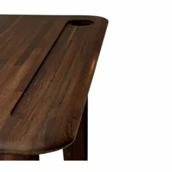 Tom Dixon Slab desk, 120 x 60 cm, fumed oak