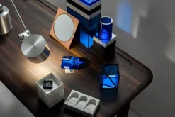 Tom Dixon Slab desk, 120 x 60 cm, fumed oak