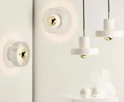 Tom Dixon Stone pendant, white marble