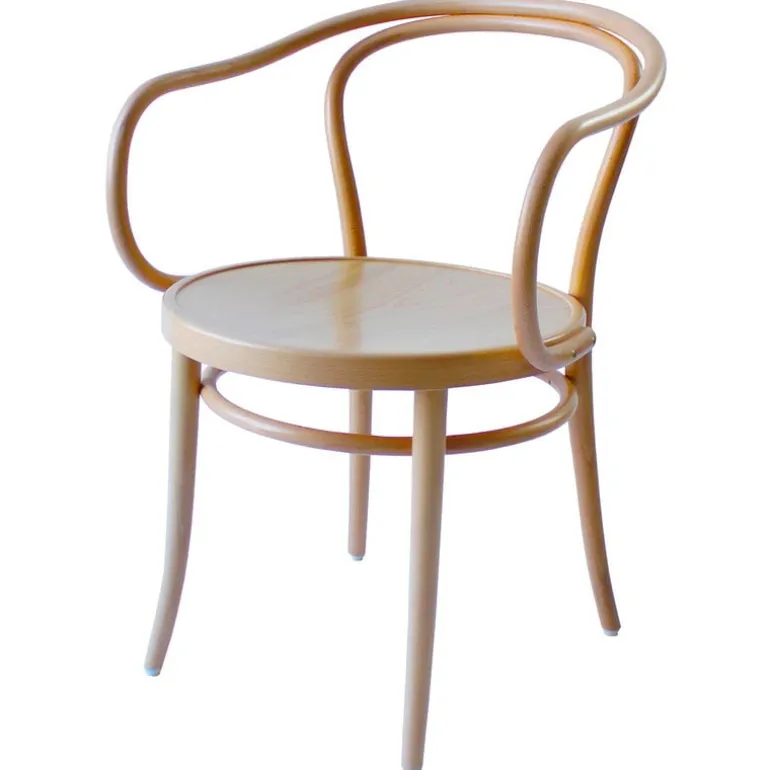 TON Armchair 30, natural beech