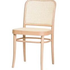 TON Chair 811, rattan - beech