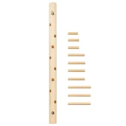 Tonfisk Design Lehto coat rack, 55 cm, pine wood