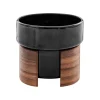 Tonfisk Design Warm latte cup 4 dl, black - walnut