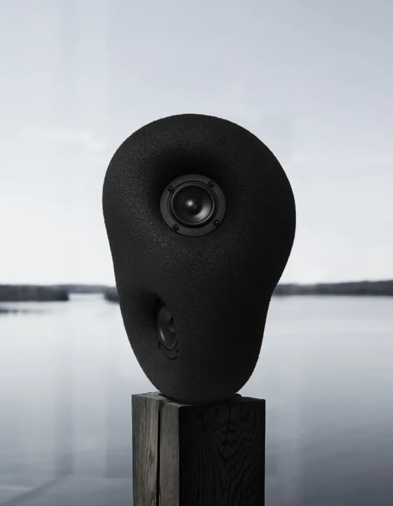 Transparent Acoustic Sculpture, black