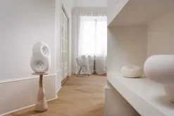 Transparent Acoustic Sculpture, white