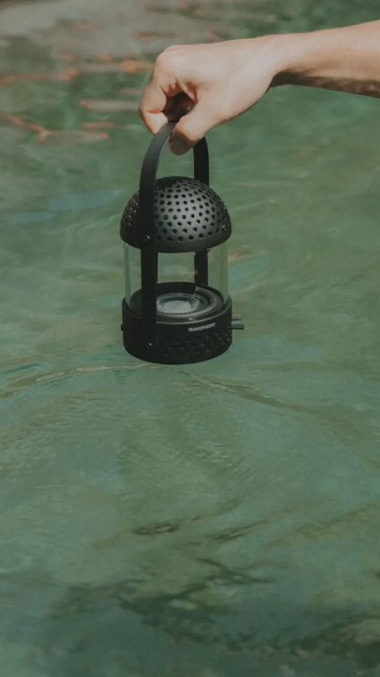 Transparent Light Speaker, black