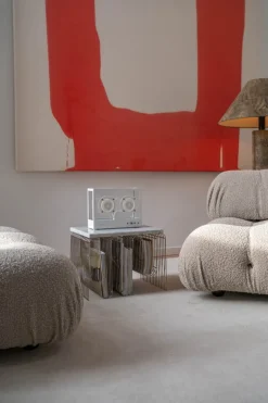 Transparent Small Transparent Speaker, white