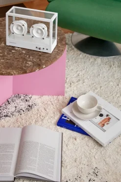 Transparent Small Transparent Speaker, white