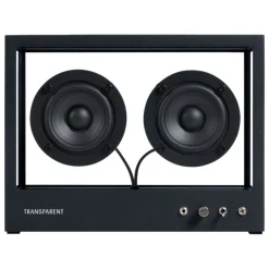Transparent Small Transparent Speaker, black