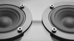 Transparent Small Transparent Speaker, metal