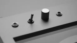 Transparent Small Transparent Speaker, metal