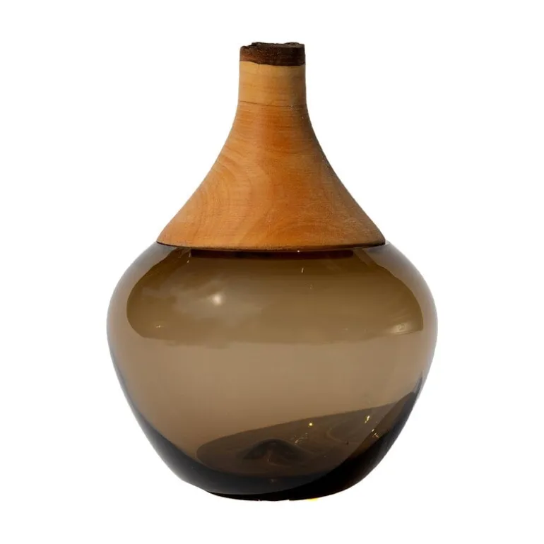 Utopia & Utility Apple stacking vessel, 16 x 12 cm, smoke