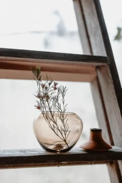 Utopia & Utility Apple stacking vessel, 16 x 12 cm, smoke