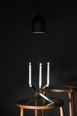 Uyuni Lighting LED mini taper candle  2 pcs, 1,3 x 12 cm, nordic white