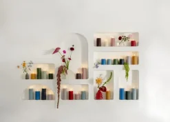 Uyuni Lighting LED pillar candle, 7,8 x 10 cm, nordic white