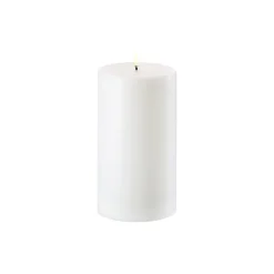 Uyuni Lighting LED pillar candle, 5,8 x10 cm, nordic white