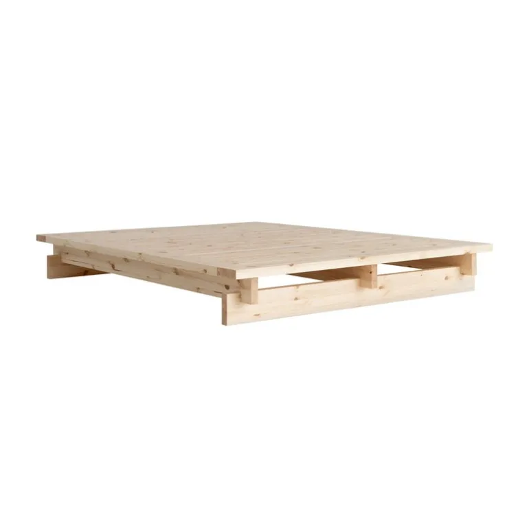 Vaarnii 017 Aamu bed frame, 160 cm, pine