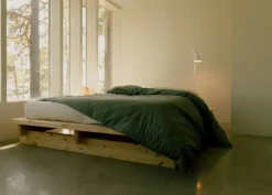 Vaarnii 017 Aamu bed frame, 160 cm, pine