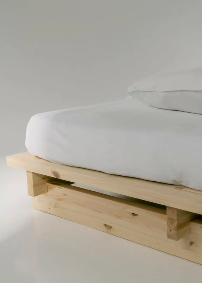 Vaarnii 017 Aamu bed frame, 160 cm, pine