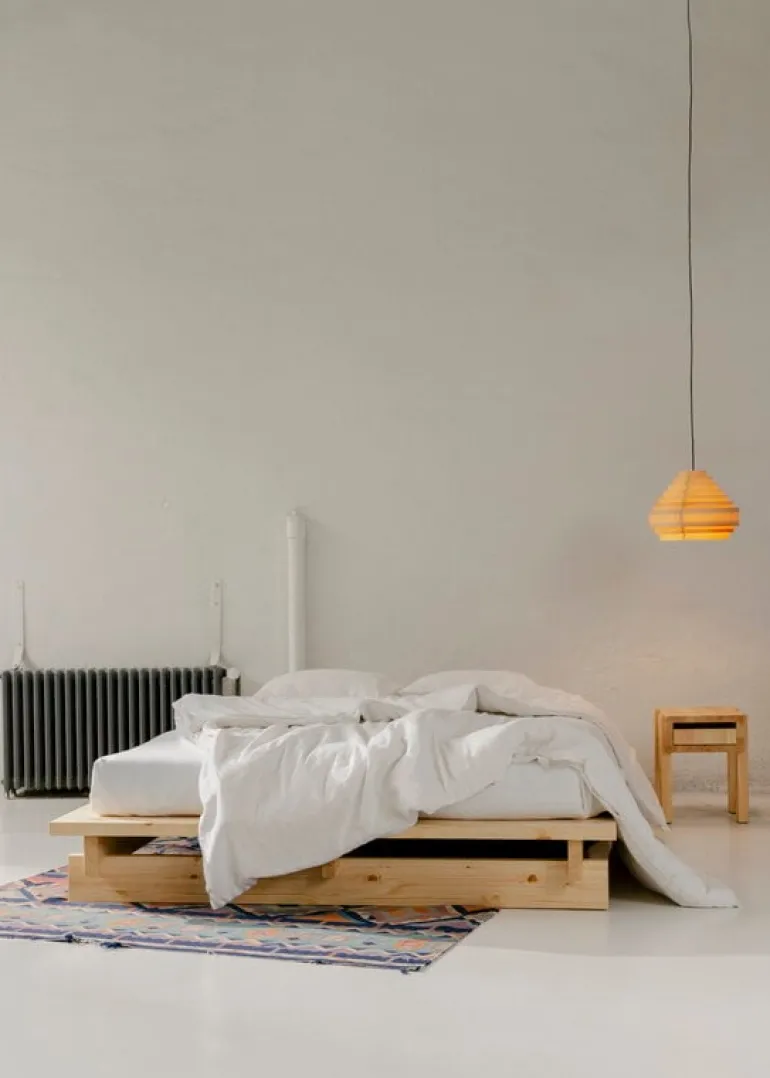 Vaarnii 017 Aamu bed frame, 160 cm, pine