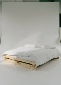 Vaarnii 017 Aamu bed frame, 160 cm, pine