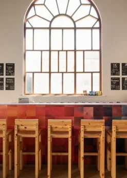 Vaarnii 001 bar stool, 76 cm, pine