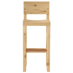 Vaarnii 001 bar stool, 76 cm, pine
